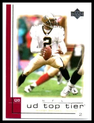 2001  Upper Deck Top Tier #107 Aaron Brooks   Near mint or better - Image 1 of 2