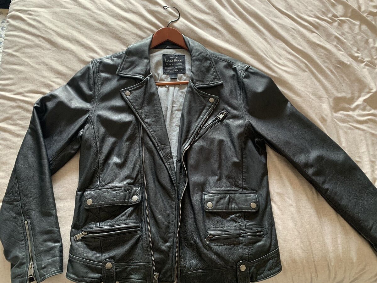 Lucky Brand Motorcycle Jacket Black Coats, Jackets & Vests Lucky Brand Motorcycle Jacket Black Coats, Jackets & Vests