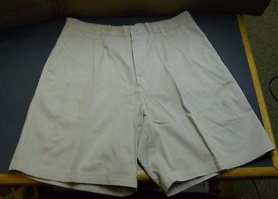 PANTALONES CORTOS DE ARENA CAQUI CLAYBROOKE TALLA 34 CINTURA TABLA DE SENDERISMO GOLF INFORMALES Foto 1 de 3