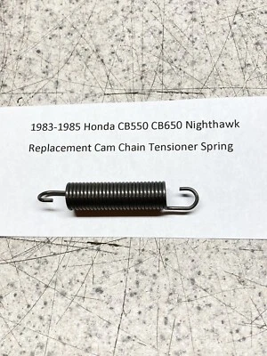 NUEVO Tensor de cadena de leva Nighthawk 83 84 85 Honda CB650SC CB550SC resorte de tensión Foto 1 de 3