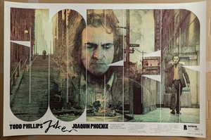 Joker variant edition screenprint by Krzysztof Domaradzki Nt Mondo 36"x24"