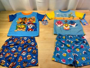 New Boy’s/Kid’s Nickelodeon Baby Shark or Paw Patrol PJ Short Set-U Pick!!* - Bild 1 von 2