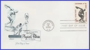 USA4 #1262 U/A ARTMASTER FDC Fitness Físico - Sokol - Imagen 1 de 1