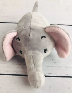 Spark Create Imagine Baby Rattle Elephant Baby Gray Elephant Lovey NWOT 6” A3