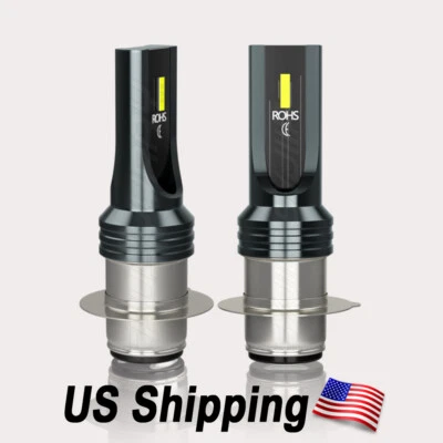 2x LED Headlight For UTV 500 700 HiSun Massimo Bennche MSU TSC HS Husaberg 6000K - Image 1 of 4