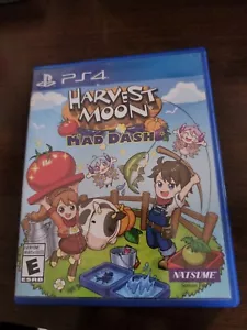 Harvest Moon: Mad Dash PS4 PlayStation 4 Complete FREE Same Day Shipping - Picture 1 of 4