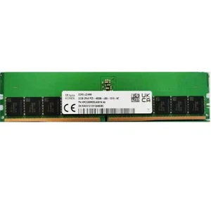 SK Hynix 32GB DDR5 DDR5 4800MHz PC5-38400 2RX8 UDIMM Memory Ram HMCG88MEBUA081N - Picture 1 of 4