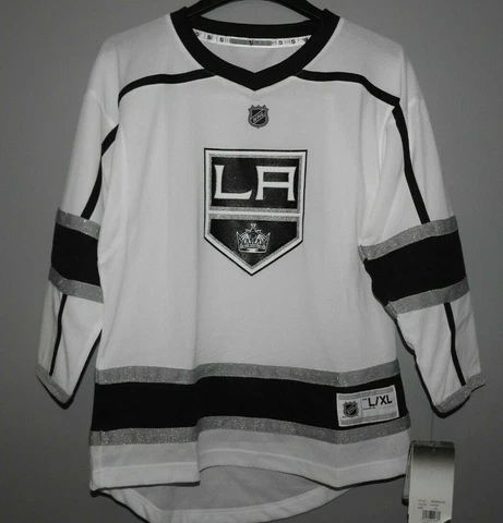 NHL Los Angeles Kings Hockey Jersey New Youth L/XL MSRP $65 Cover