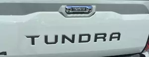 Tailgate Insert Letter For 2022-2024 Tundra Accessories Black Emblem Rear Badge - Picture 1 of 4