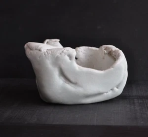 Vincent BEAGUE - 1955-2015 - Sculpture porcelaine céladon -XXème - Imagen 1 de 6