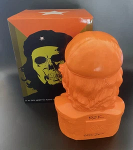 Frank Kozik FIRMATO 2010 16" SDCC Orange Dead Che Bust LE 50 Vinile AUTOGRAFATO - Foto 1 di 10
