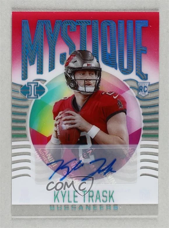 2021 Panini Illusions Mystique Auto Pink /50 Kyle Trask #MY-9 Rookie Auto RC - Image 1 of 2