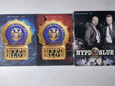 NYPD BLUE Seasons 1, 3 and 4 DVD LOT, Mark-Paul Gosselaar  - Image 1 of 4