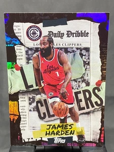 2025-26 Topps Basketball #DD-22 James Harden Daily Dribble Clippers - Picture 1 of 2