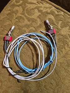 2 C&K 7101 Miniature Toggle Switch SPDT On On Panel Mount 5A 120V 3-WIRE - Picture 1 of 3