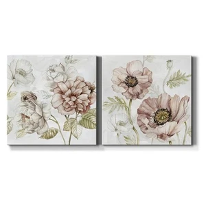 Washed Botanical III Wall Art, Premium Gallery Wrapped Canvas Decor, Ready to... - Picture 1 of 7