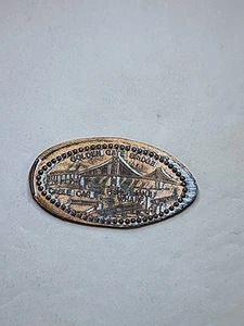  Elongated Smashed Penny Golden Gate Bridge, Cable Car, Fishermans Wharf  - Picture 1 of 7