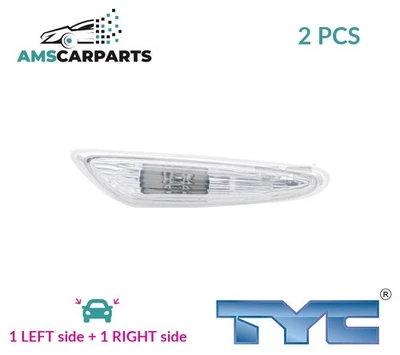 INDICATOR LIGHT BLINKER LAMP PAIR LATERAL INSTALLATION 18-0453-15-9 TYC 2PCS NEW - Image 1 of 4