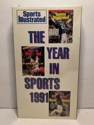 Sports Illustrated: The Year in Sports 1991 VHS Jordan Sealed - Image 1 of 4