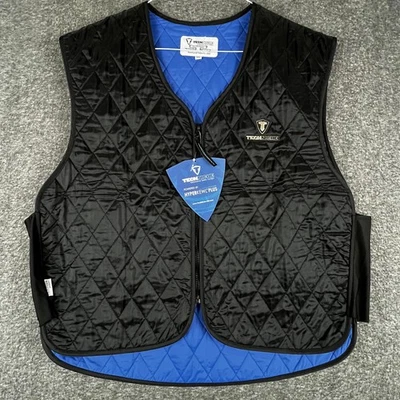 TechNiche Evaporative Cooling Vest Mens 2XL Black HyperKewl Plus Quilted Sport - Image 1 of 4