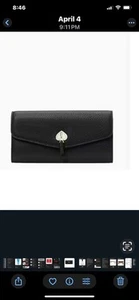Kate Spade New York Geldbörse schwarz ** NEU **** ohne Etikett - Bild 1 von 6