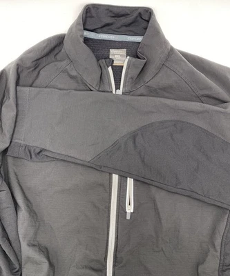 Rompevientos Icebreaker GT Hombre Merino Cremallera Completa Gris Talla XXL Foto 1 de 4