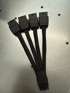Nvidia 4x 8Pin To 12+4 Pin 12VHPWR GPU Power Cable For RTX4090 Graphics Card - Picture 1 of 2