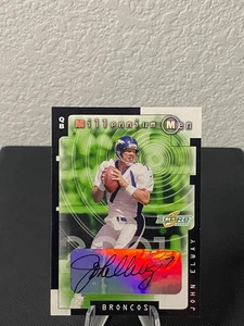 2001 Score Millennium Men John Elway #MM 26 /25 Auto - Picture 1 of 2