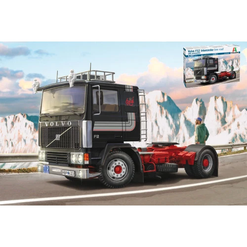 Italeri IT3957 3957 Volvo F12 Intercooler Low Roof with Accessori