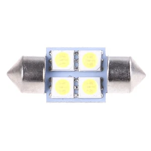 10Pcs 5050 31mm 4smd led white light car interior dome festoon bulbs DYUJN - Picture 1 of 10