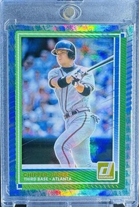 Chipper Jones Liberty Parallel Holo 2025 Donruss Atlanta Braves SP - Picture 1 of 2