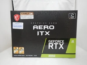 Graphics board MSI GeForce RTX 3060 Ti AERO ITX 8G OC LHR Card Single Fan JAPAN - Picture 1 of 5