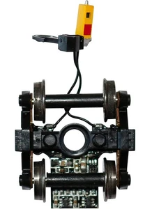 Trains End of Train Device with Track-Powered Flashing LED - HO Scale, Black - Picture 1 of 5