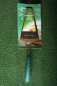 BIG GREEN EGG Pizza Slice Server Spatula w/Oversize Soft Grip Handle - Picture 1 of 7