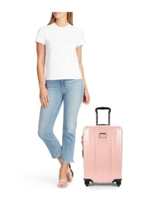 NUEVO Maleta de equipaje de mano Tumi V4 expandible de 4 ruedas carcasa rígida rosa 22” Foto 1 de 4
