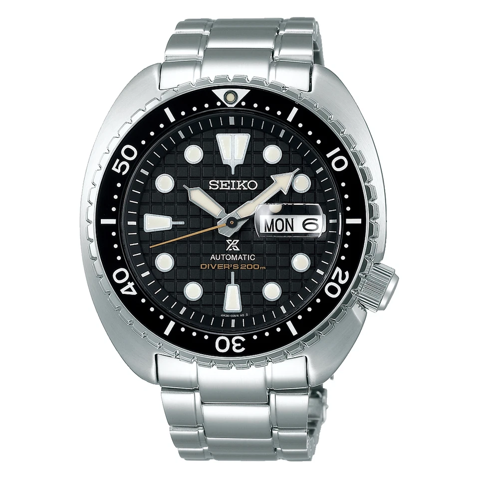 New Seiko Prospex Automatic Diver Black Dial Date Men's Watch SRPE03 - Image 1 of 1