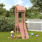 CIADAZ Spielturm mit Kletterwand, Spielplatz Für Garten, Klettergerüst , F4A7