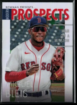 2023 Bowman Chrome Modern Prospects #MP-5 Miguel Bleis - Image 1 of 2