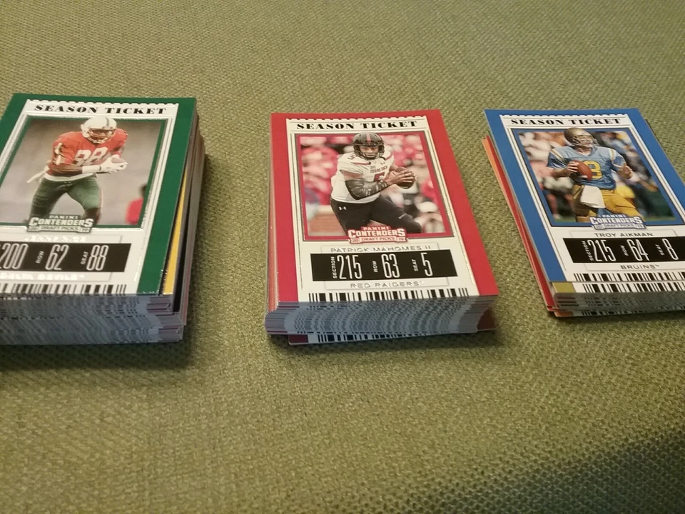 2019 Panini Contenders Draft Picks Football Base Singles - Create Own Lot - Image 1 of 1