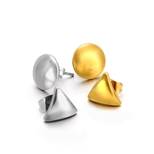 20PCS Stainless Steel Triangle Earrings for DIY Charms Jewelry Making - Picture 1 of 11