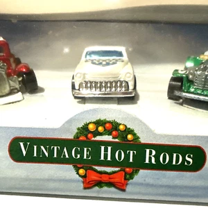 2000 HOT WHEELS HOT ROD VINTAGE 3 CAR SET FORD VICKY SWEET16 PURPLE PASSION NIB - Picture 1 of 12