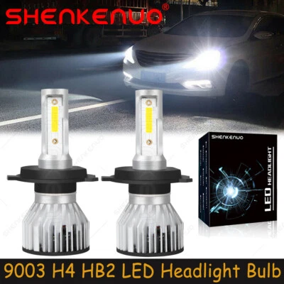 Para Suzuki X-90 1996-1998 H4 9003 Blanco LED Faro Bombilla Alto Bajo 36W F7 Foto 1 de 4