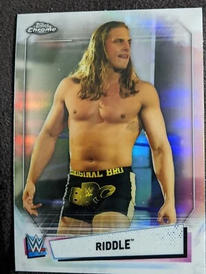 2021 Topps Chrome Wwe Refractor Riddle No 29 - Image 1 of 2