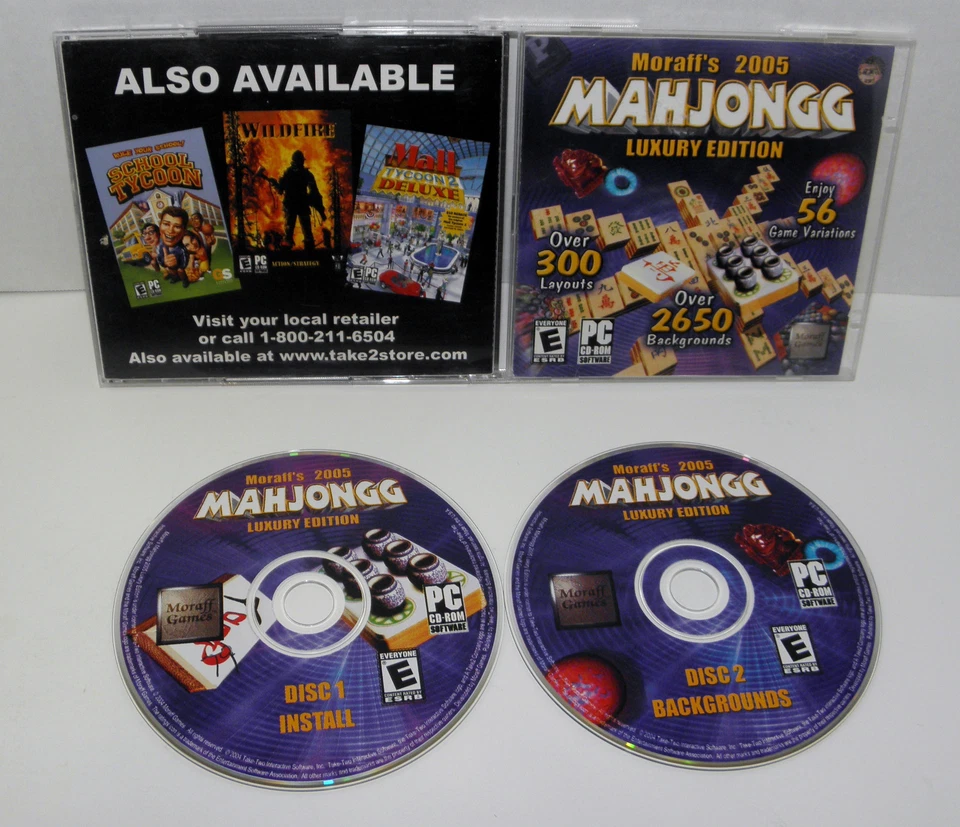 Moraff's  Mahjongg 2005 (Luxury Edition) (PC, 2004) - Image 1 of 1