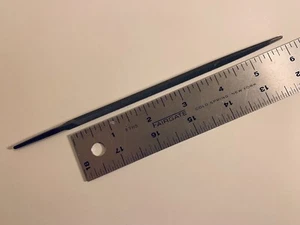Nicholson 21874 6" General Purpose XX Slim Taper File Single Cut USED triangular - Picture 1 of 13