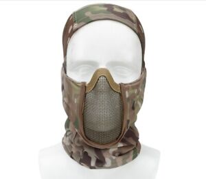 Paintabll Tactical Helmet Mask Hood Balaclava Full Face Mask Protective Headgear