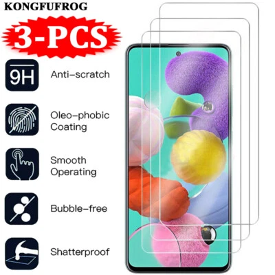 Hartglas Displayschutzfolie für Samsung A16 A56 A15 A35 A55 A14 A54 A13 A53 - Bild 1 von 4