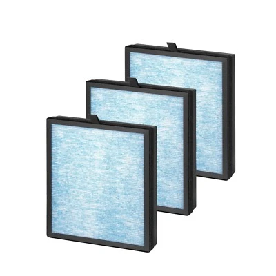 3-In-1 True HEPA Activated Carbon Filter for AROEVE MK07 Air Purifier, 3 Pack - Image 1 of 4
