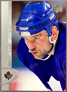 1996-97 Upper Deck #342 Wendel Clark Toronto Maple Leafs - Picture 1 of 1