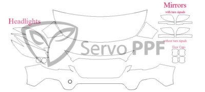 Kit de sujetador transparente serie 3M PRO Precut para Subaru Outback 18-19 Foto 1 de 4